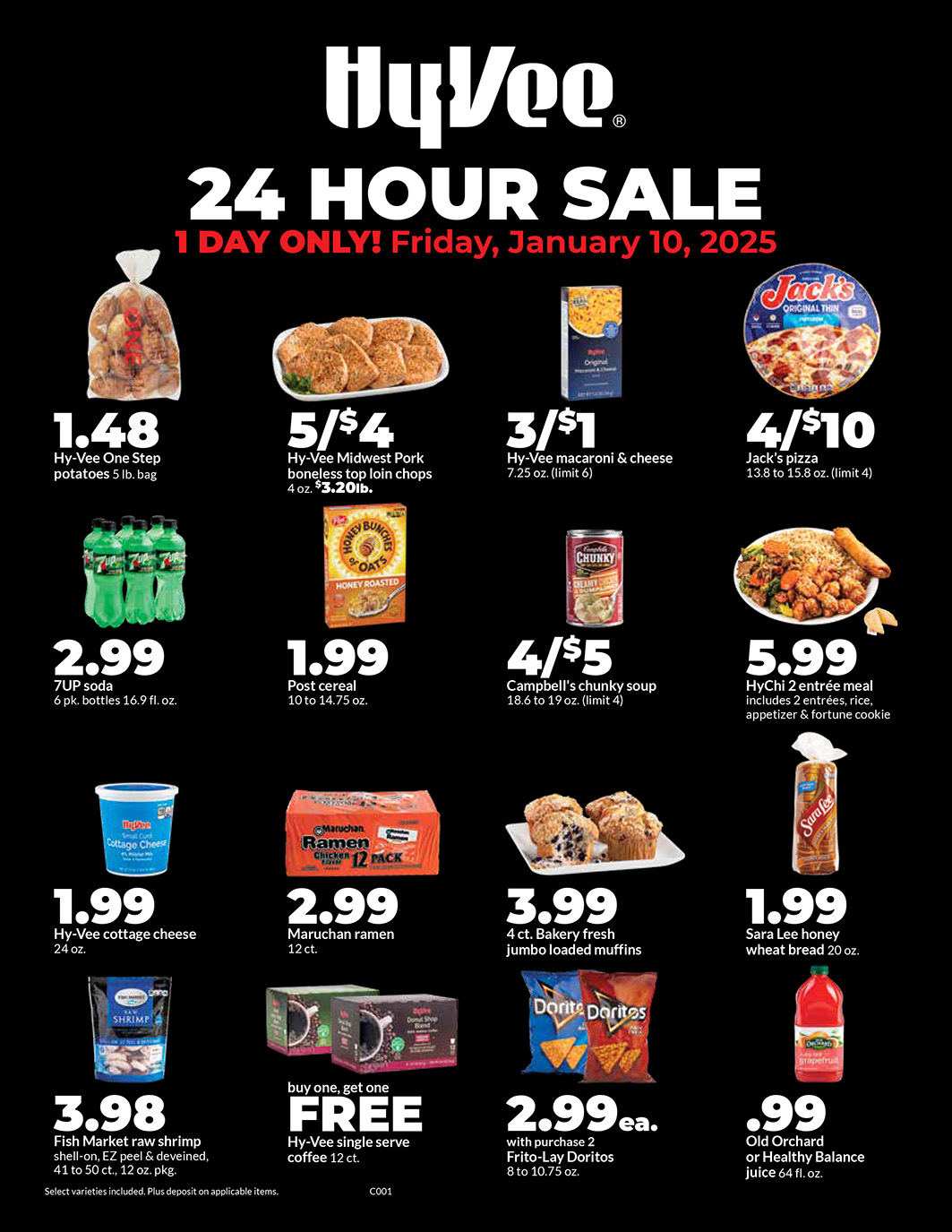 24 Hour Sale Company HyVee Your employeeowned grocery store